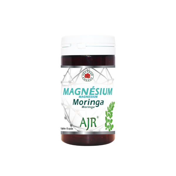 AJR Magnesium Moringa 220mg 60 gelules vegetales